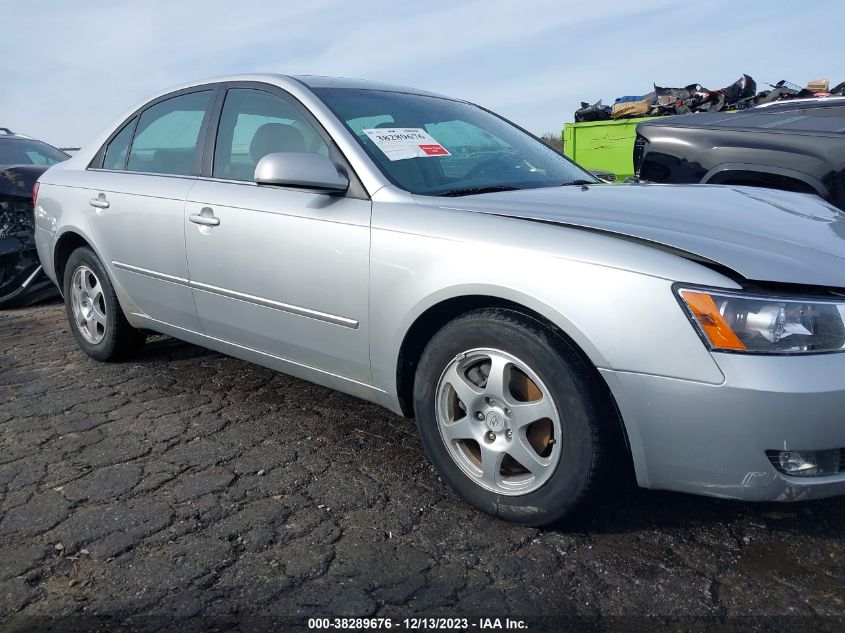 2006 Hyundai Sonata Gls V6/Lx V6 VIN: 5NPEU46F66H038812 Lot: 38289676