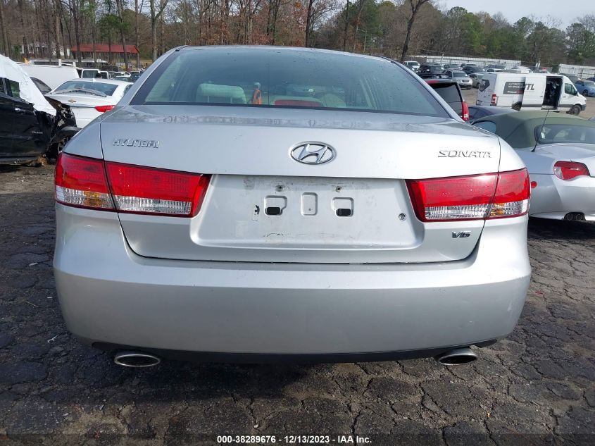 2006 Hyundai Sonata Gls V6/Lx V6 VIN: 5NPEU46F66H038812 Lot: 38289676