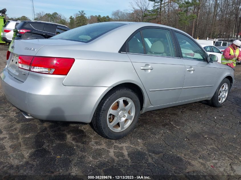 2006 Hyundai Sonata Gls V6/Lx V6 VIN: 5NPEU46F66H038812 Lot: 38289676