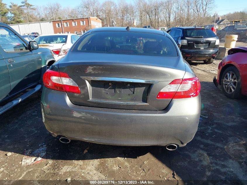 2012 Infiniti M37X VIN: JN1BY1AR3CM390399 Lot: 38289776