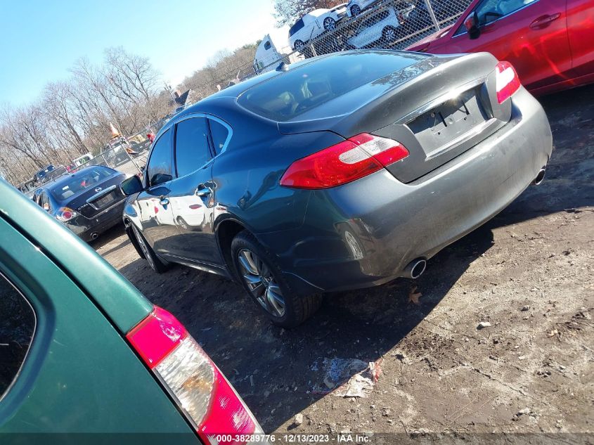 2012 Infiniti M37X VIN: JN1BY1AR3CM390399 Lot: 38289776