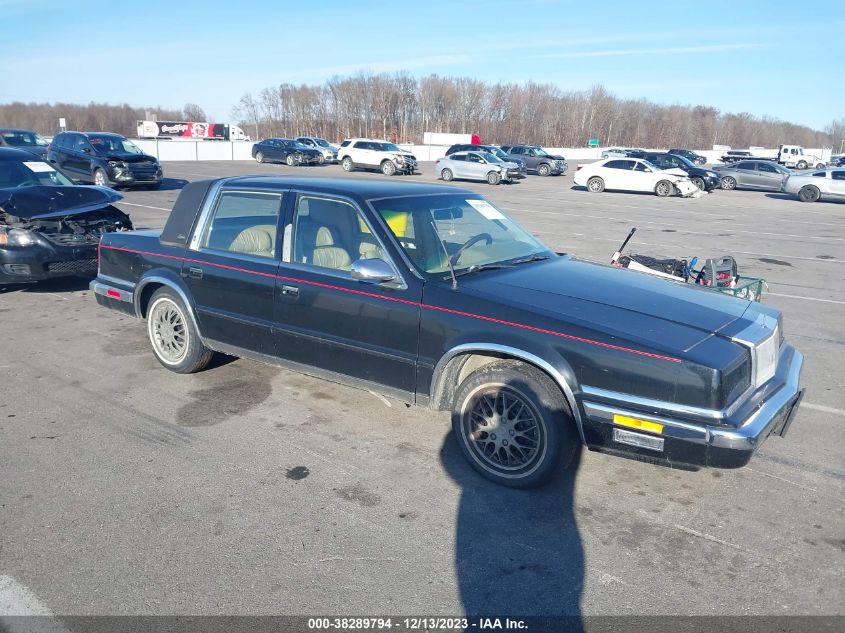 1989 Chrysler New Yorker C-Body Landau VIN: 1C3BC6634KD412751 Lot: 38289794