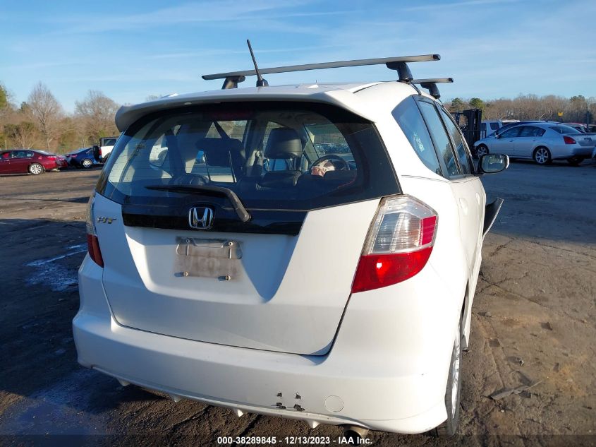 2009 Honda Fit Sport VIN: JHMGE886X9S006377 Lot: 38289845