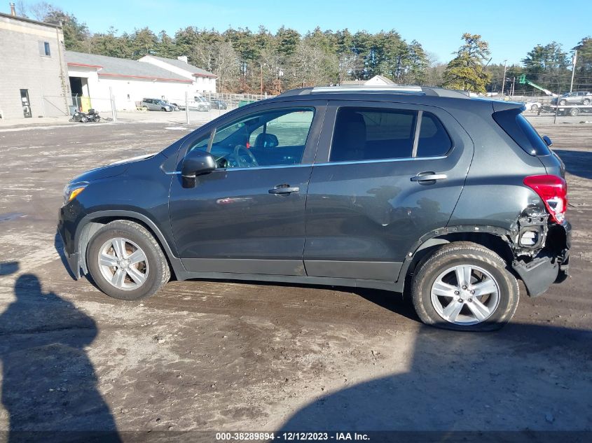 2017 Chevrolet Trax Lt VIN: 3GNCJLSB4HL288296 Lot: 38289894