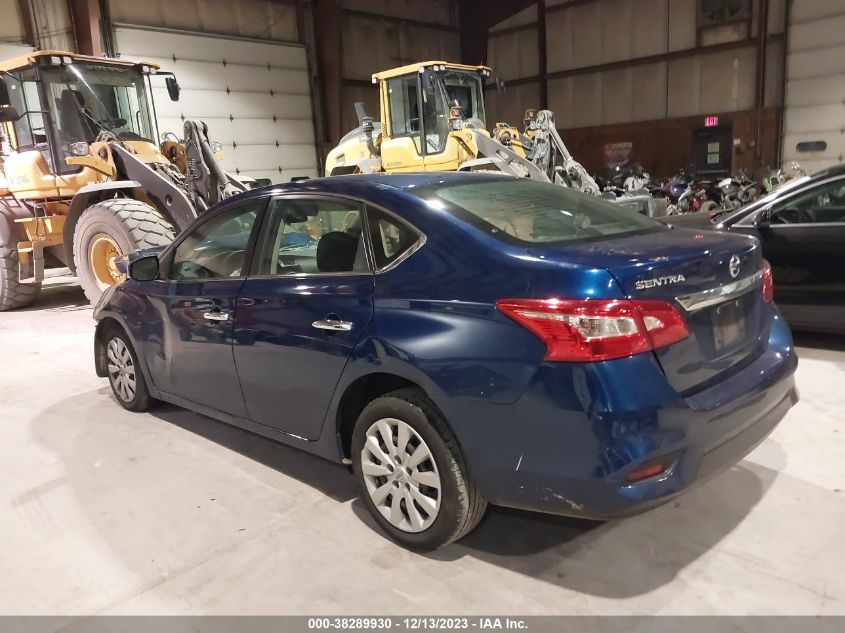 2019 Nissan Sentra S VIN: 3N1AB7AP7KY288114 Lot: 38289930