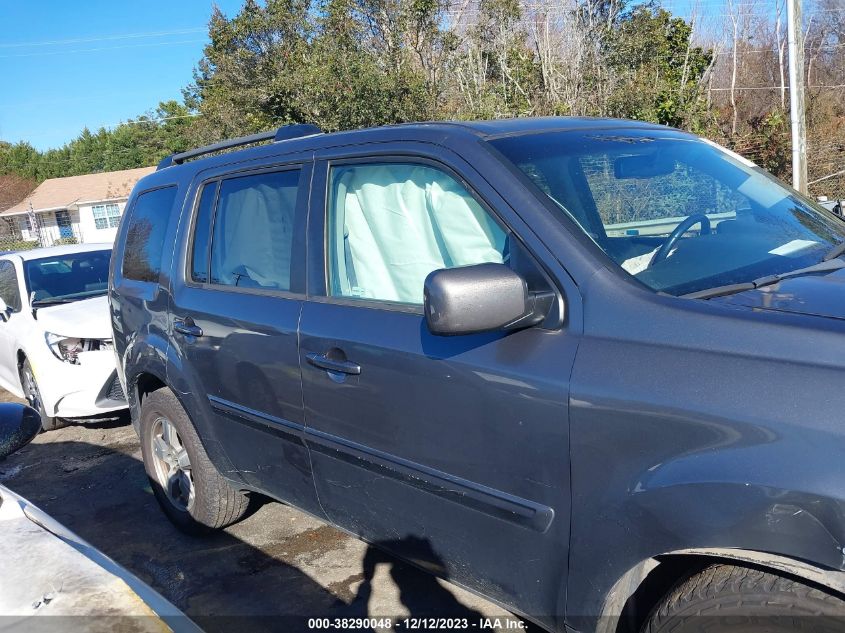 2010 Honda Pilot Ex-L VIN: 5FNYF4H64AB024628 Lot: 38290048