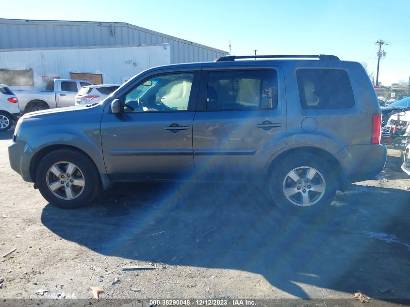 2010 Honda Pilot Ex-L VIN: 5FNYF4H64AB024628 Lot: 38290048