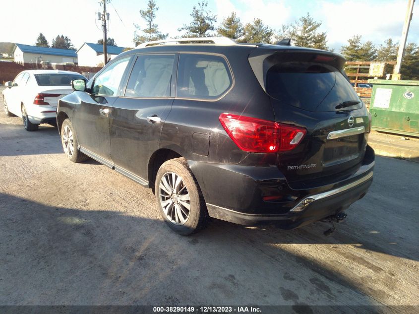 2019 Nissan Pathfinder Sl VIN: 5N1DR2MM6KC612877 Lot: 38290149