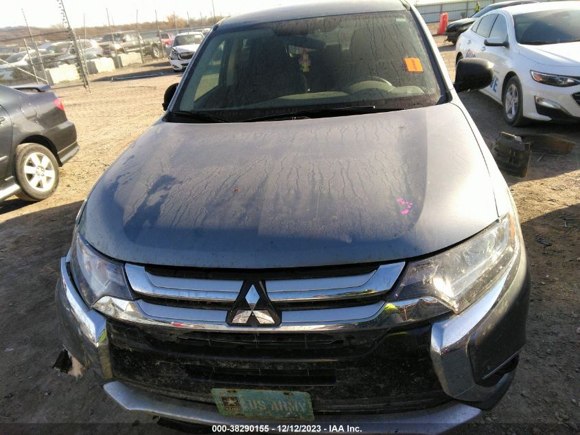 2018 Mitsubishi Outlander Es VIN: JA4AZ3A37JZ057016 Lot: 38290155