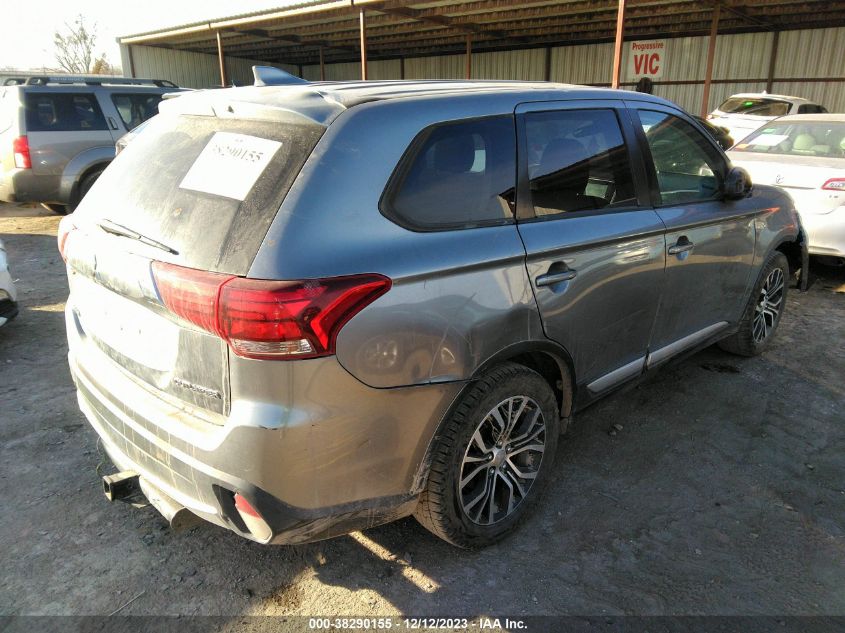 2018 Mitsubishi Outlander Es VIN: JA4AZ3A37JZ057016 Lot: 38290155