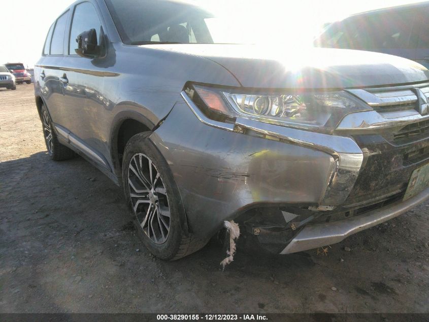 2018 Mitsubishi Outlander Es VIN: JA4AZ3A37JZ057016 Lot: 38290155