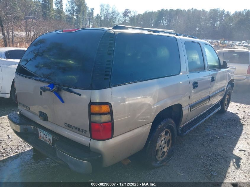 2005 Chevrolet Suburban 1500 Ls VIN: 3GNEC16Z95G159943 Lot: 38290337