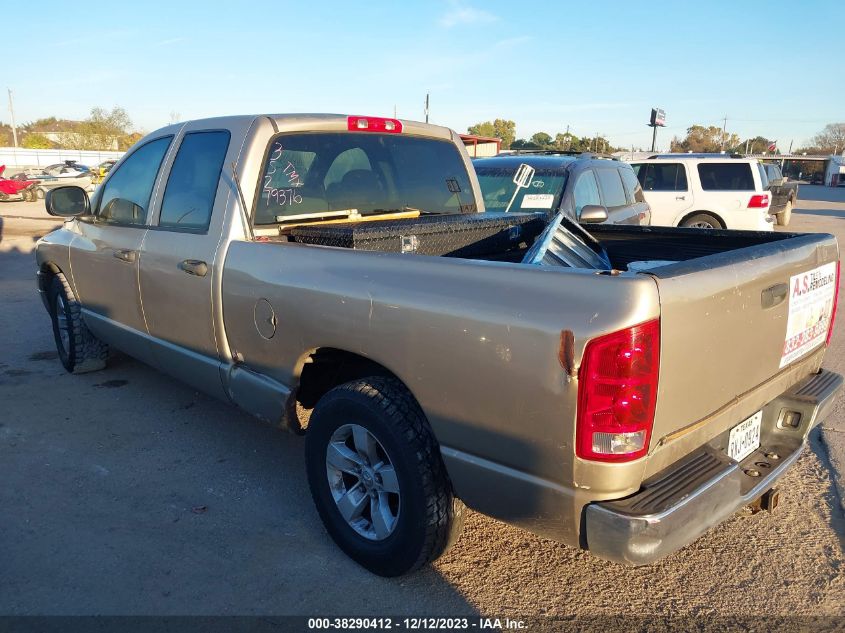 2003 Dodge Ram 1500 Slt/Laramie/St VIN: 1D7HA18D73S279376 Lot: 40862973