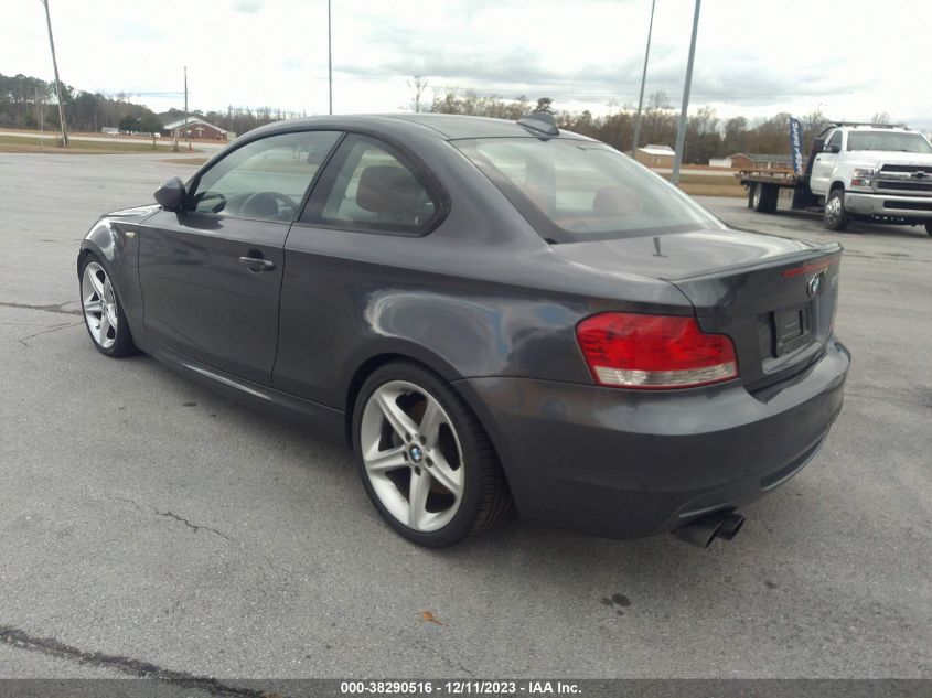 2008 BMW 135I VIN: WBAUC73528VF25312 Lot: 38290516