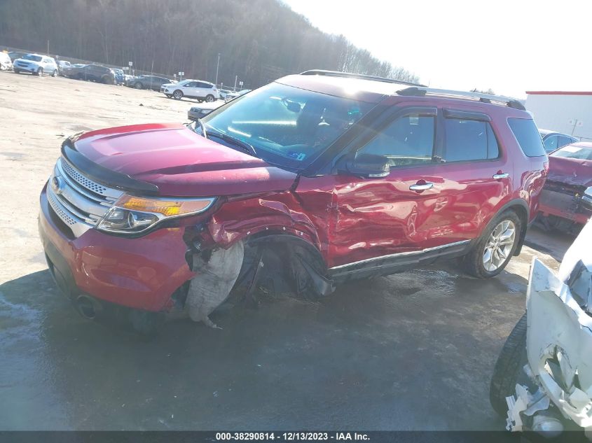 2014 Ford Explorer Xlt VIN: 1FM5K8D87EGB34495 Lot: 38290814