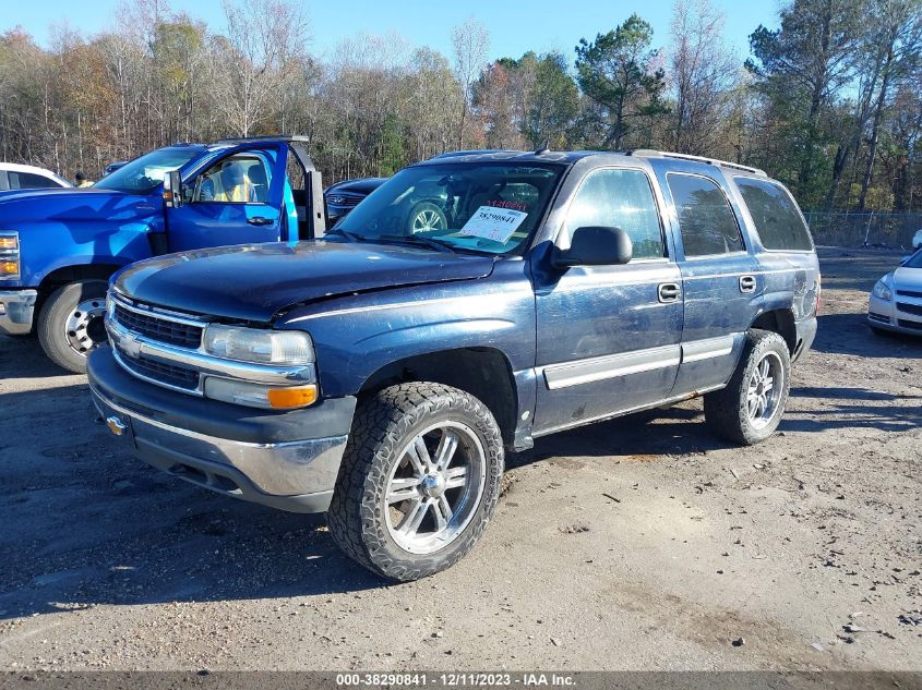 2005 Chevrolet Tahoe Ls VIN: 1GNEK13T95J113160 Lot: 38290841