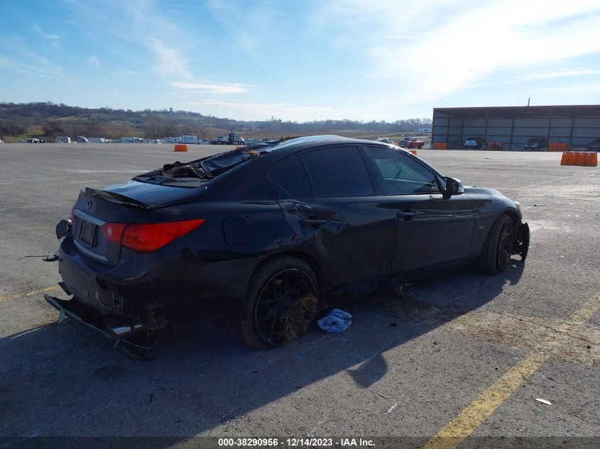 2016 Infiniti Q50 3.0T Premium VIN: JN1EV7AR8GM344016 Lot: 38290956