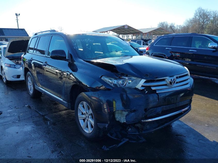 2012 Toyota Highlander Se V6 VIN: 5TDBK3EH6CS125816 Lot: 38291056