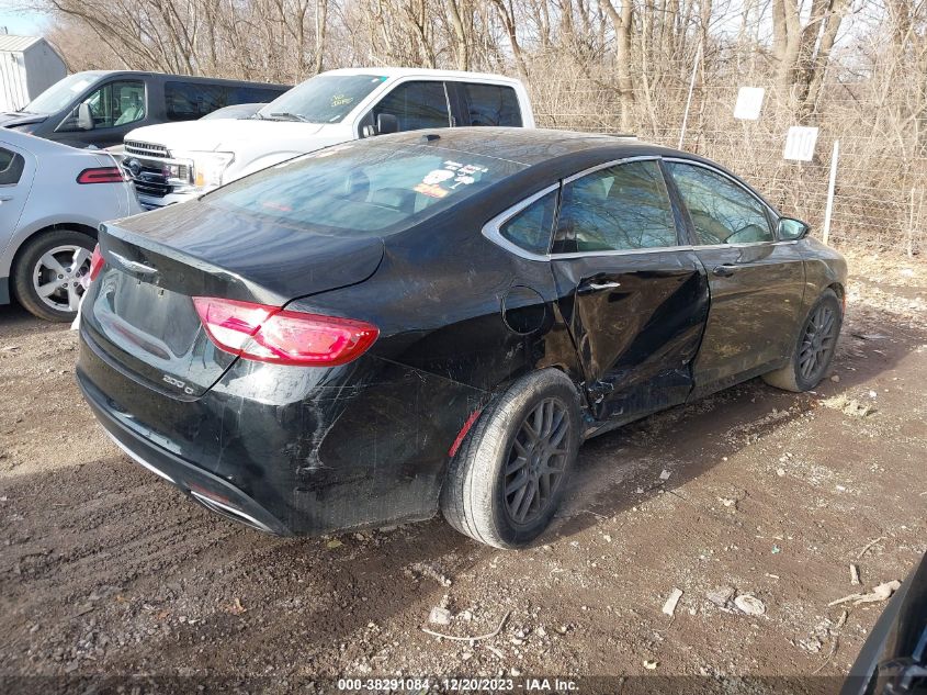 2015 Chrysler 200 C VIN: 1C3CCCCG4FN528042 Lot: 38291084