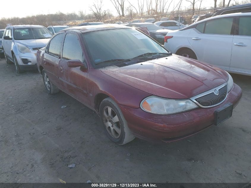 1999 Mercury Mystique Ls VIN: 1MEFM66LXXK600685 Lot: 38291129