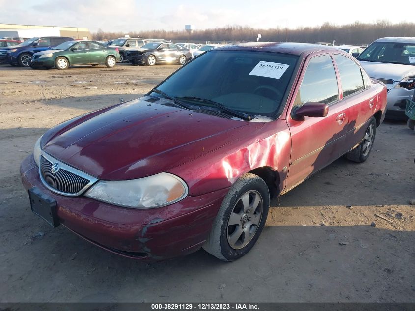 1999 Mercury Mystique Ls VIN: 1MEFM66LXXK600685 Lot: 38291129