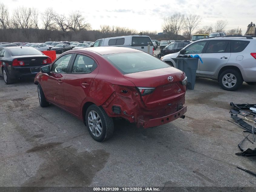 2017 Toyota Yaris Ia VIN: 3MYDLBYV3HY173454 Lot: 38291209