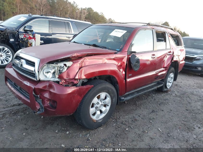 2007 Toyota 4Runner Sr5 V8 VIN: JTEZT14R078010936 Lot: 38291241