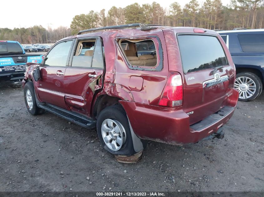 2007 Toyota 4Runner Sr5 V8 VIN: JTEZT14R078010936 Lot: 38291241