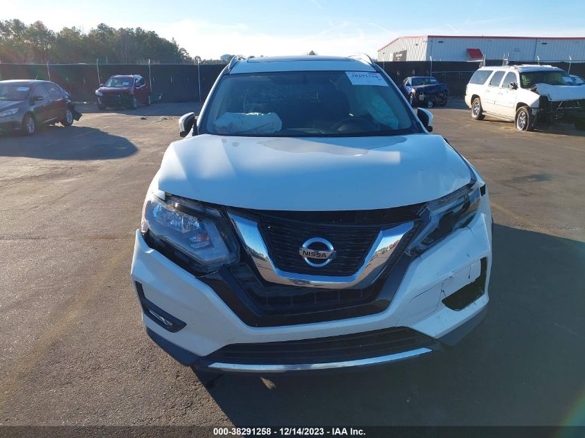 2017 Nissan Rogue Sv VIN: 5N1AT2MT5HC778893 Lot: 38291258