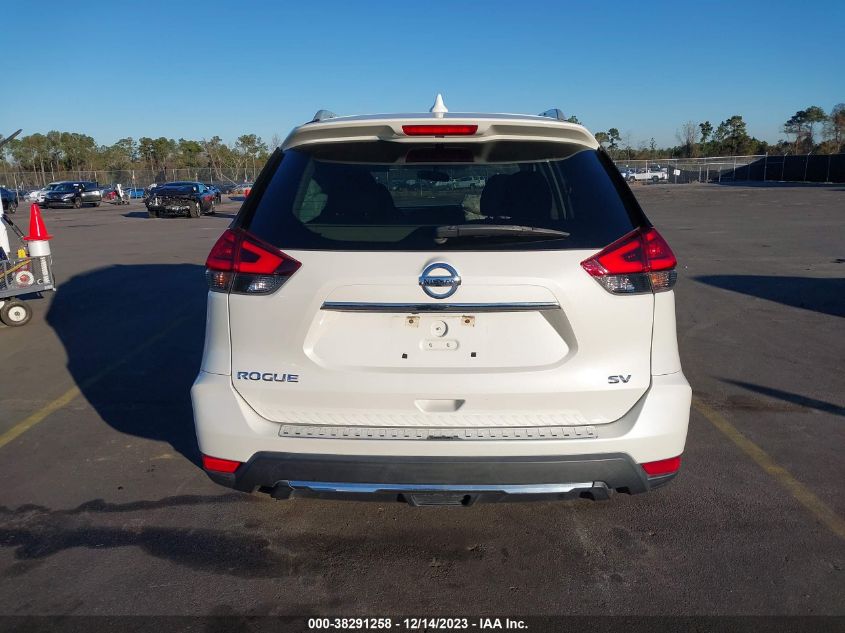 2017 Nissan Rogue Sv VIN: 5N1AT2MT5HC778893 Lot: 38291258