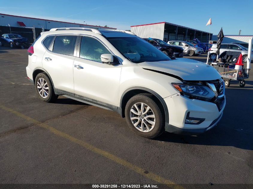 2017 Nissan Rogue Sv VIN: 5N1AT2MT5HC778893 Lot: 38291258