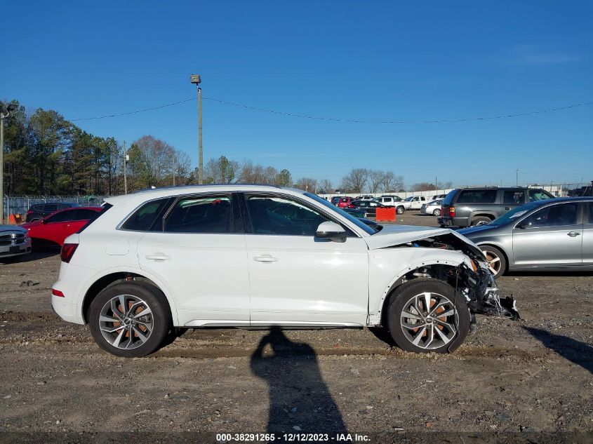 2022 Audi Q5 Premium Plus 45 Tfsi S Line Quattro S Tronic VIN: WA1EAAFY1N2084552 Lot: 38291265