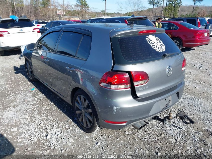 2011 Volkswagen Golf Tdi 4-Door VIN: WVWNM7AJ0BW233774 Lot: 38291312