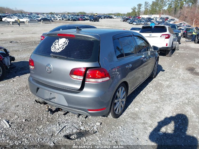 2011 Volkswagen Golf Tdi 4-Door VIN: WVWNM7AJ0BW233774 Lot: 38291312