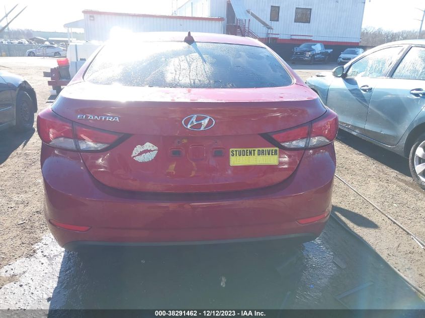 KMHDH4AE2GU574819 2016 Hyundai Elantra Se