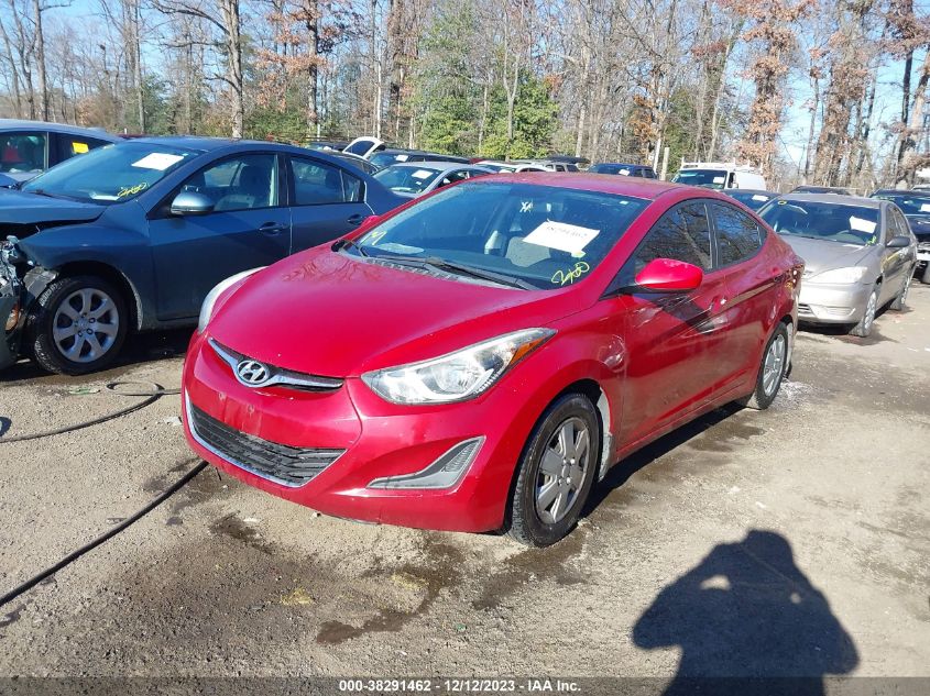 KMHDH4AE2GU574819 2016 Hyundai Elantra Se