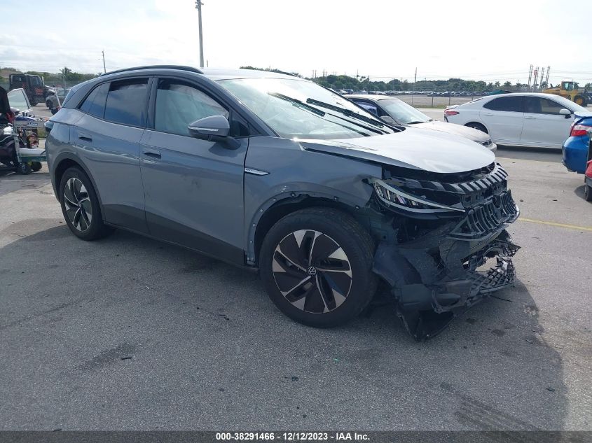 2022 Volkswagen Id.4 Pro VIN: WVGRMPE22NP059298 Lot: 38291466