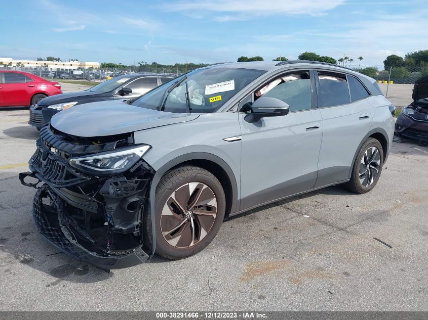 2022 Volkswagen Id.4 Pro VIN: WVGRMPE22NP059298 Lot: 38291466