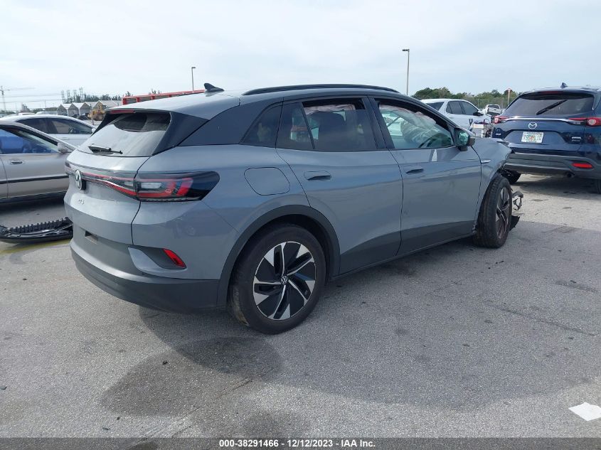 2022 Volkswagen Id.4 Pro VIN: WVGRMPE22NP059298 Lot: 38291466