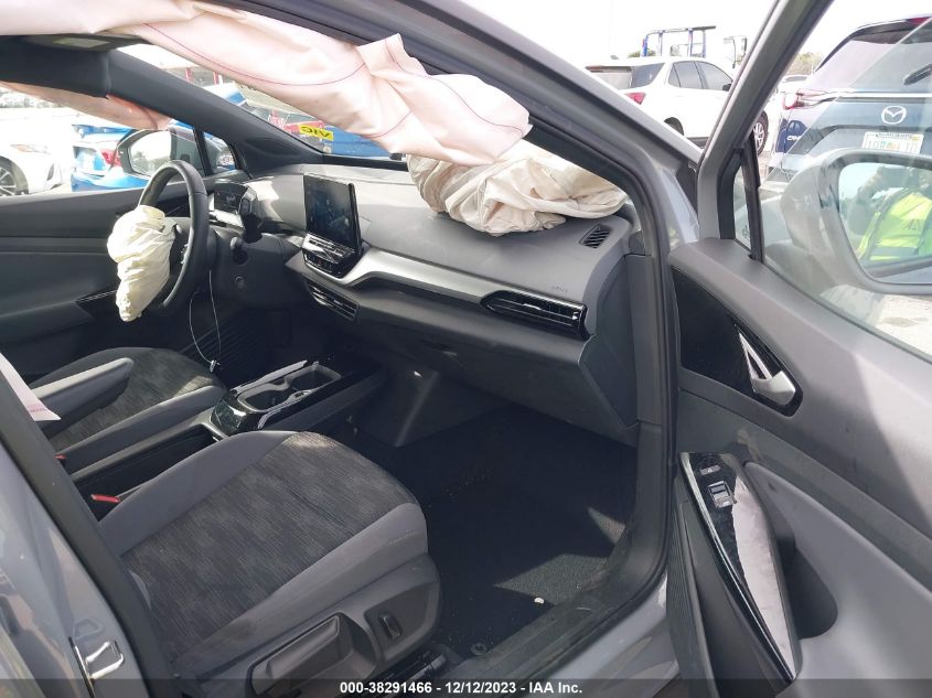 2022 Volkswagen Id.4 Pro VIN: WVGRMPE22NP059298 Lot: 38291466