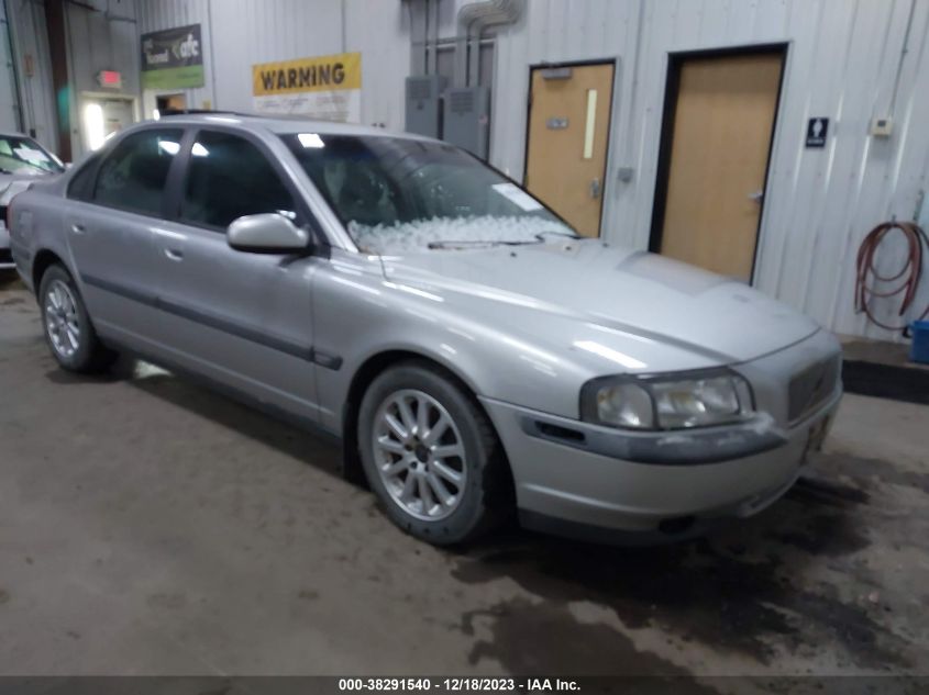 2001 Volvo S80 2.9 A Sr VIN: YV1TS94D311215516 Lot: 38291540