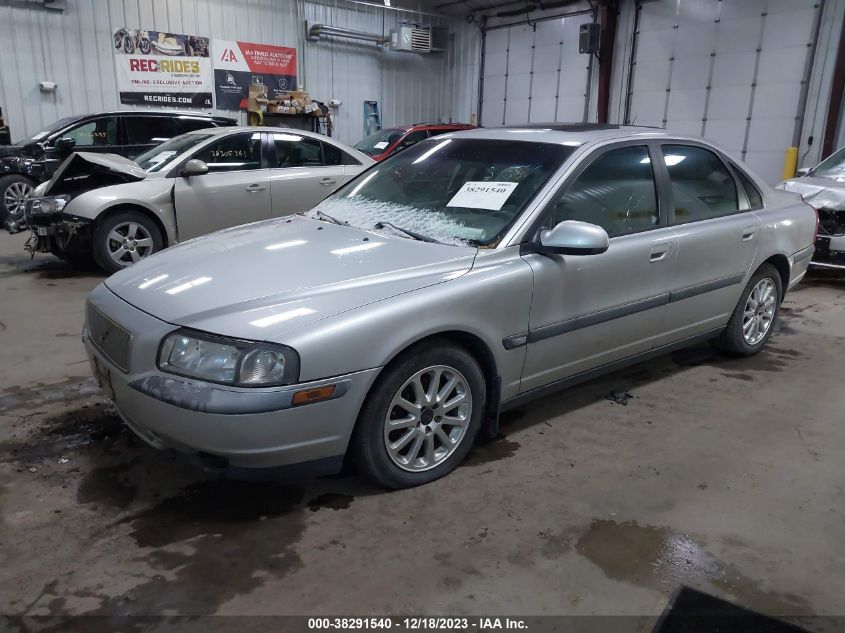 2001 Volvo S80 2.9 A Sr VIN: YV1TS94D311215516 Lot: 38291540