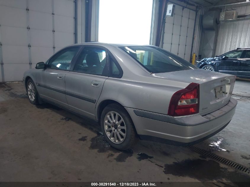 2001 Volvo S80 2.9 A Sr VIN: YV1TS94D311215516 Lot: 38291540