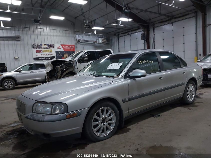 2001 Volvo S80 2.9 A Sr VIN: YV1TS94D311215516 Lot: 38291540