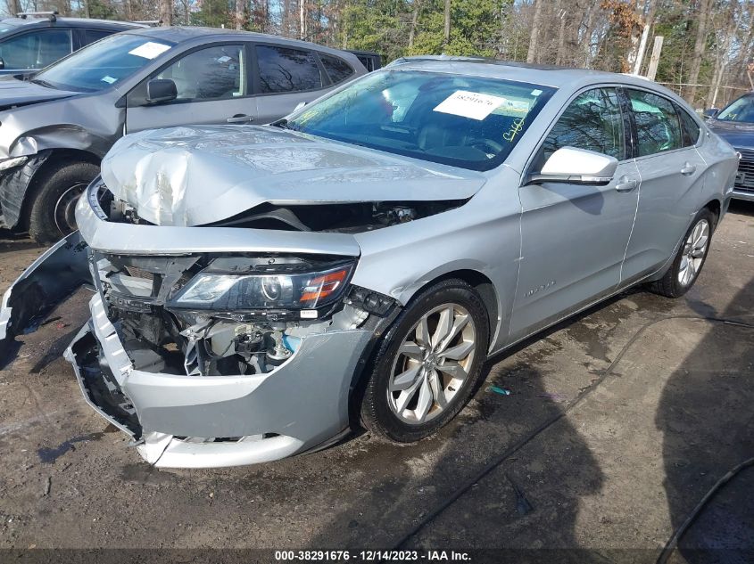 2017 Chevrolet Impala 1Lt VIN: 2G1105S36H9191796 Lot: 38291676