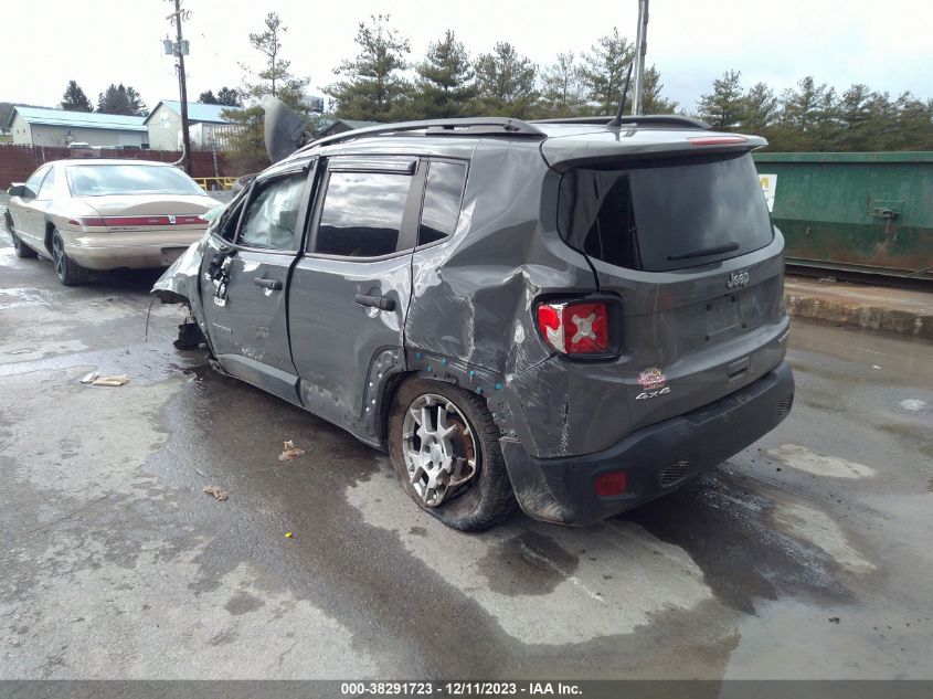 2020 Jeep Renegade Sport VIN: ZACNJBAB3LPL14588 Lot: 38291723