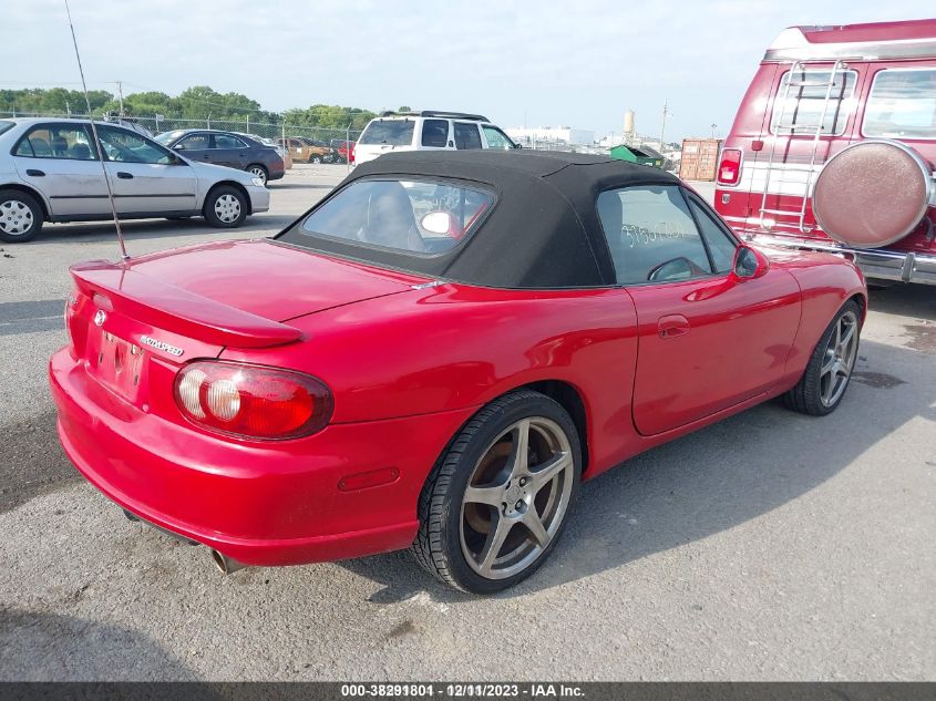 2004 Mazda Mazdaspeed Mx-5 Miata Cloth VIN: JM1NB354940407365 Lot: 38291801