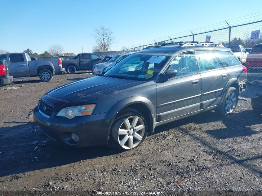 2006 Subaru Outback 2.5I VIN: 4S4BP61C467343728 Lot: 38291872