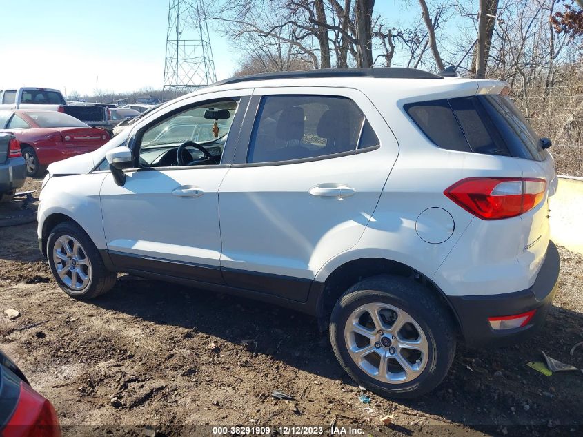 2018 Ford Ecosport Se VIN: MAJ6P1UL6JC172152 Lot: 38291909