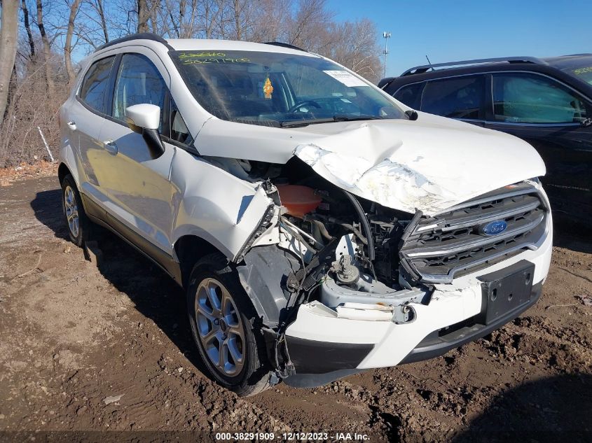 2018 Ford Ecosport Se VIN: MAJ6P1UL6JC172152 Lot: 38291909